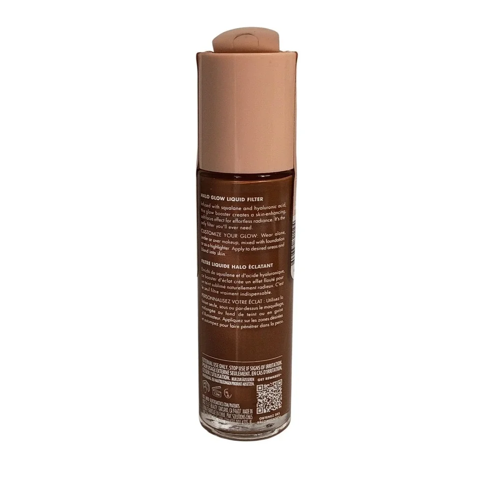 E.L.F Halo Glow Liquid Filter Shade 7 Deep/Rich, 1.06 FL OZ